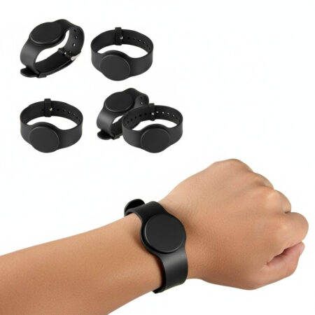 Puls. Reloj Rfid 125KHz EM Negra (PK10)