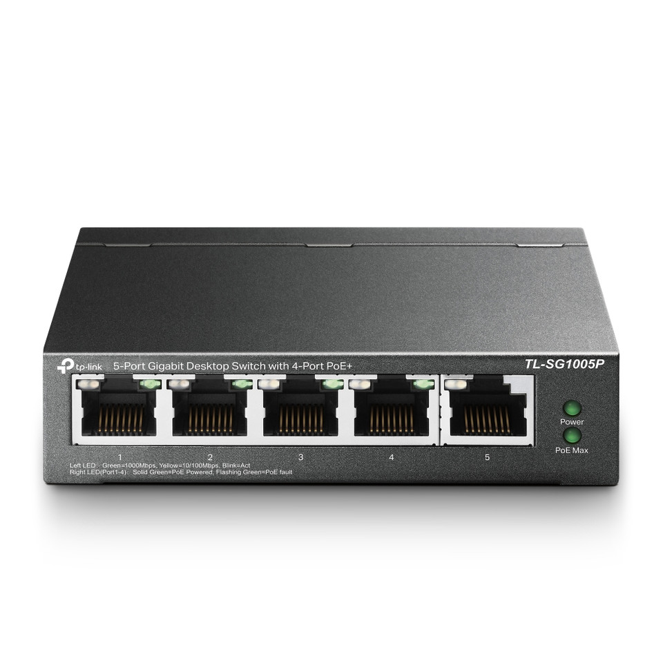 Switch TP-LINK 05P (4POE) Giga