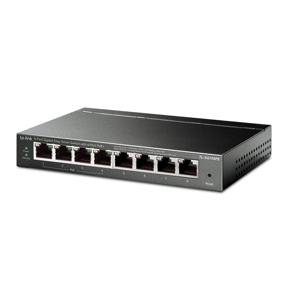 Switch TP-LINK 08P 4POE Giga
