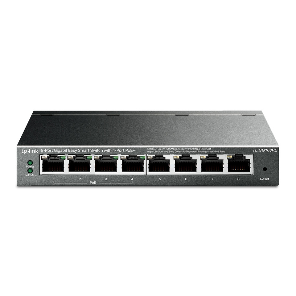 Switch TP-LINK 08P 4POE Giga
