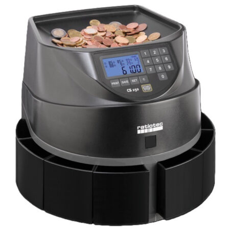 Ratiotec Contador, Clasificador Monedas CS250