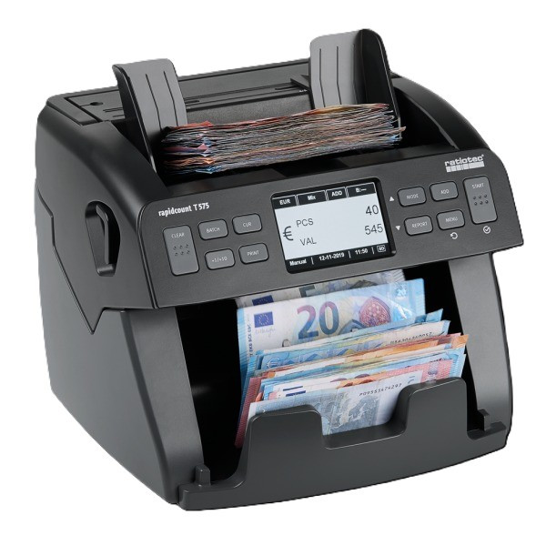 Ratiotec Contador Detector Billetes T575