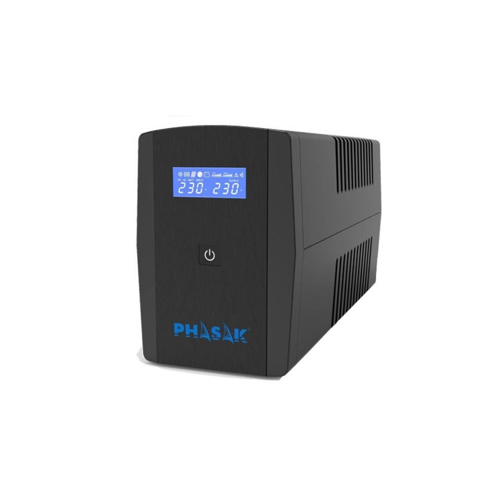 UPS Phasak Interactiva Sirius LCD 1200VA
